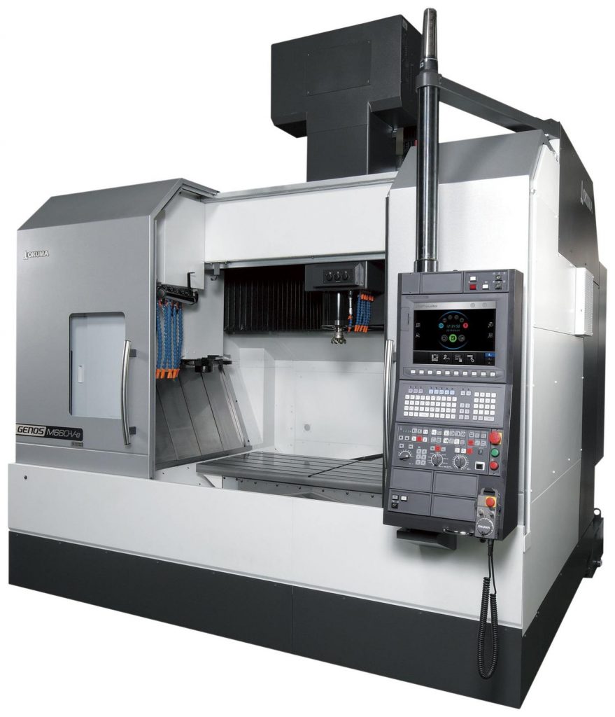 OKUMA GENOS M660V-e / Centru prelucrare CNC vertical