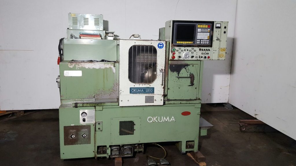 Primele modele de strunguri CNC okuma